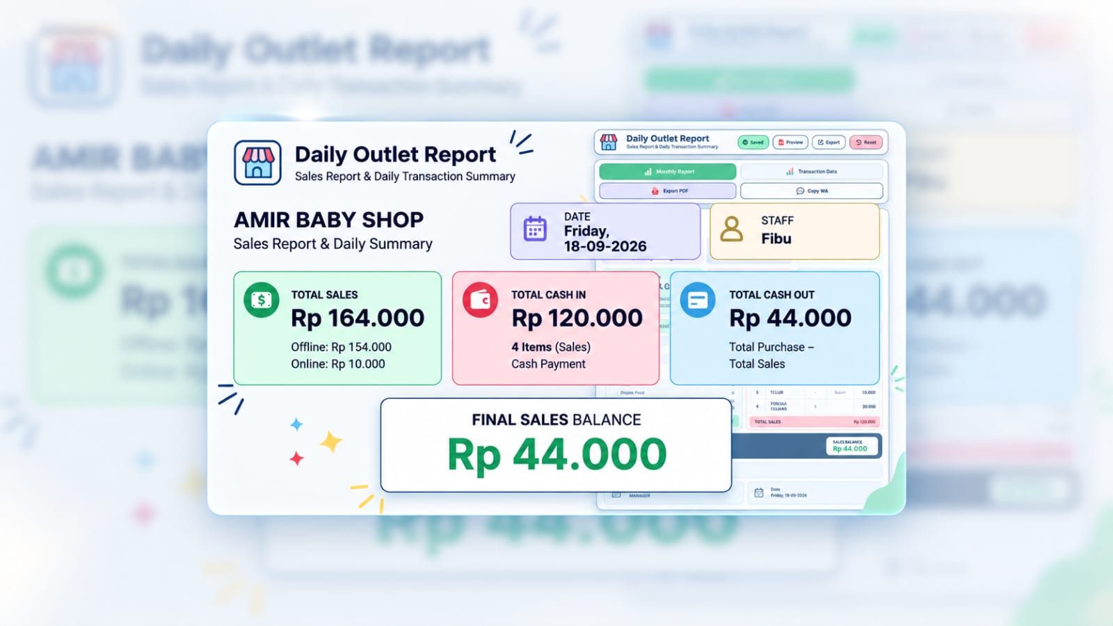 Daily Outlet Report